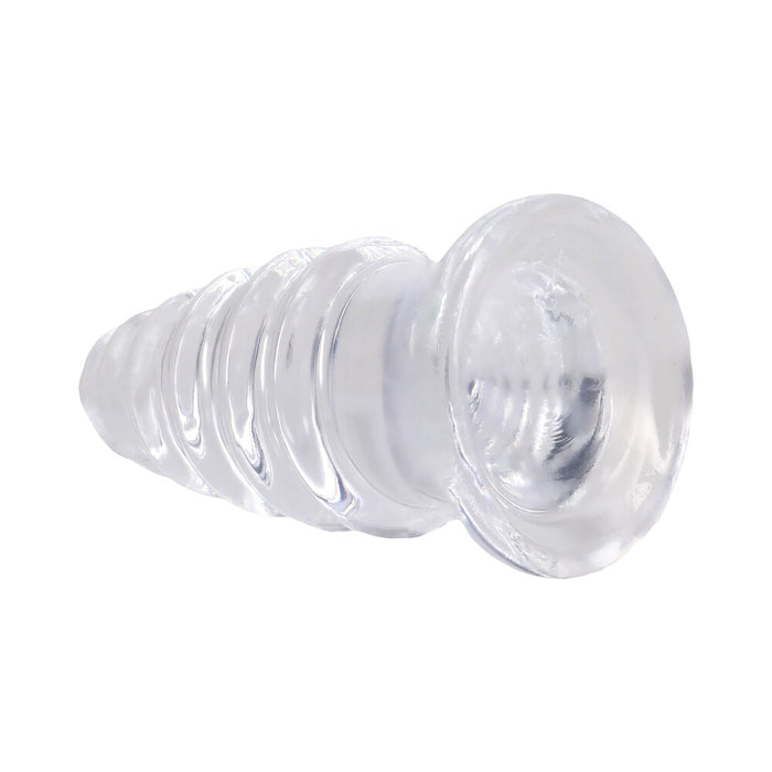 Crystal Jellies Anal Twist 5 in. Clear