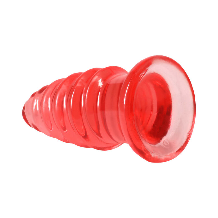 Crystal Jellies Anal Twist 5 in. Pink