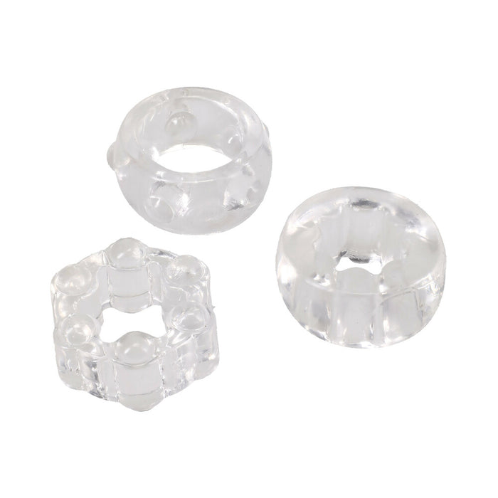 Crystal Jellies Performance Ring Set Clear