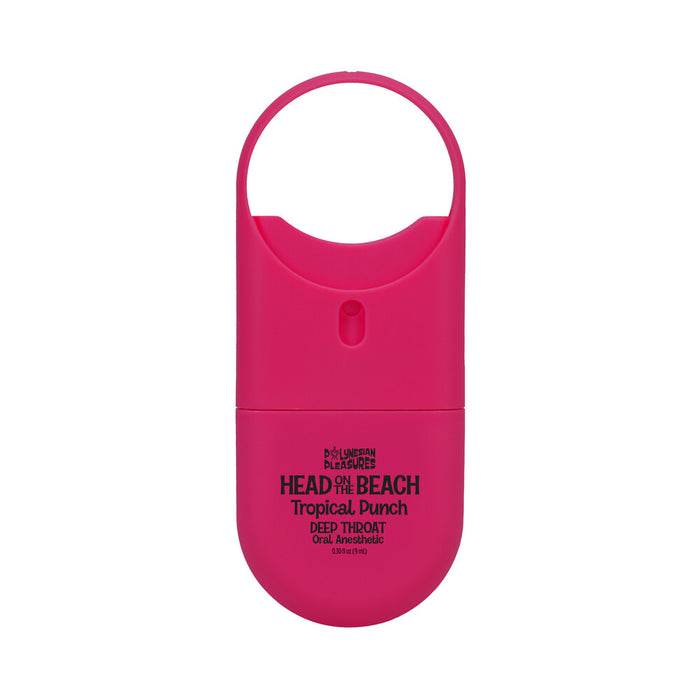Polynesian Pleasures Head on The Beach Deep Throat Spray To-Go Tropical Punch .3 oz.