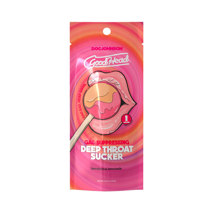 GoodHead Deep Throat Sucker Berrylicious Lemonade 16-Piece Display