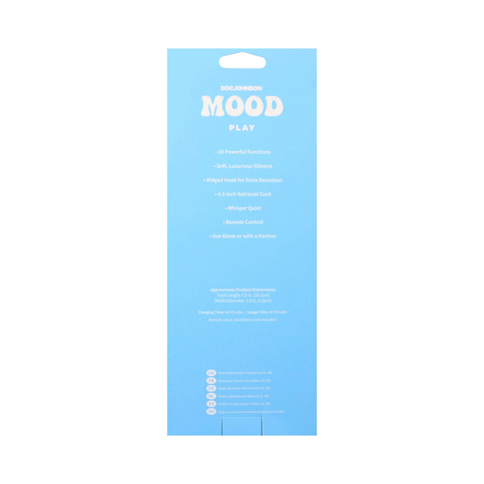 Mood Play Vibrating Egg with Remote Orange