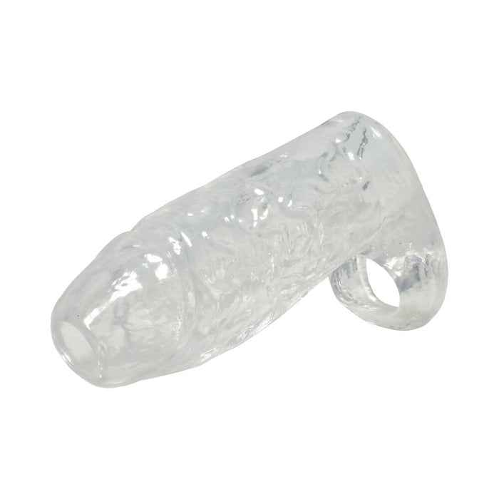 TitanMen Cock Sleeve with Ball Strap 5 in. Clear
