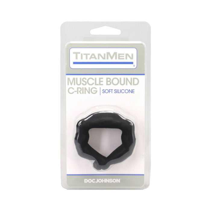 TitanMen Muscle Bound Cock Ring 32mm Black