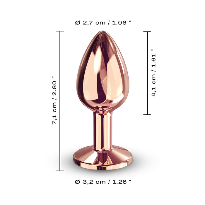 Dorcel Diamond Plug Rose Gold S