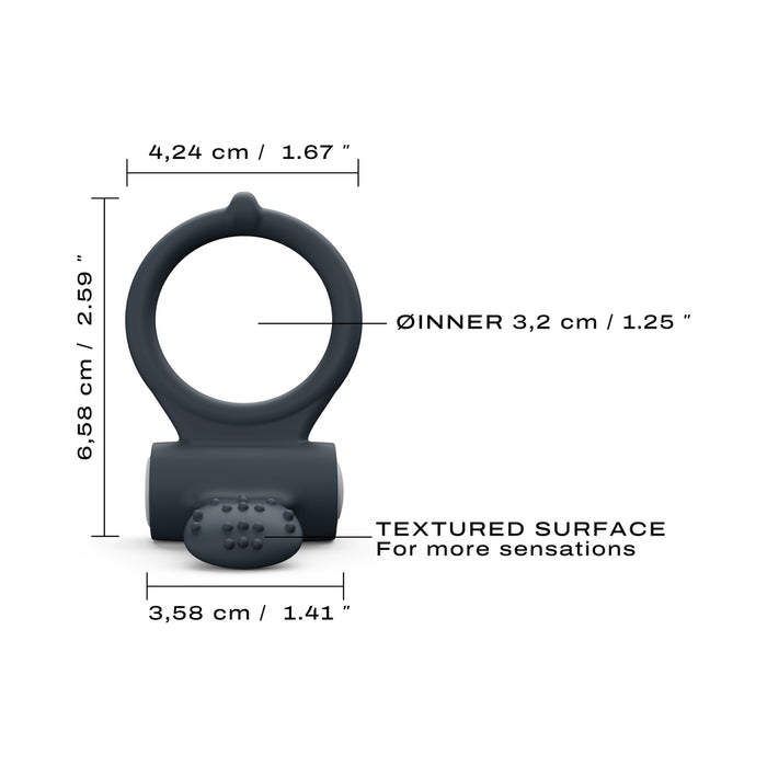 Dorcel Power Clit Vibrating Cockring Black