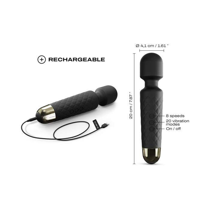 Dorcel Wanderful Rechargeable Wand Black