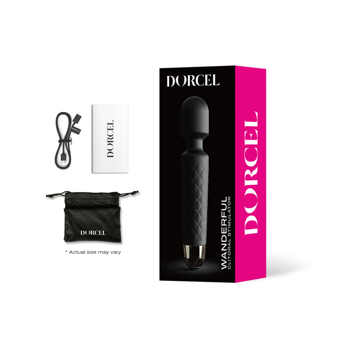Dorcel Wanderful Rechargeable Wand Black