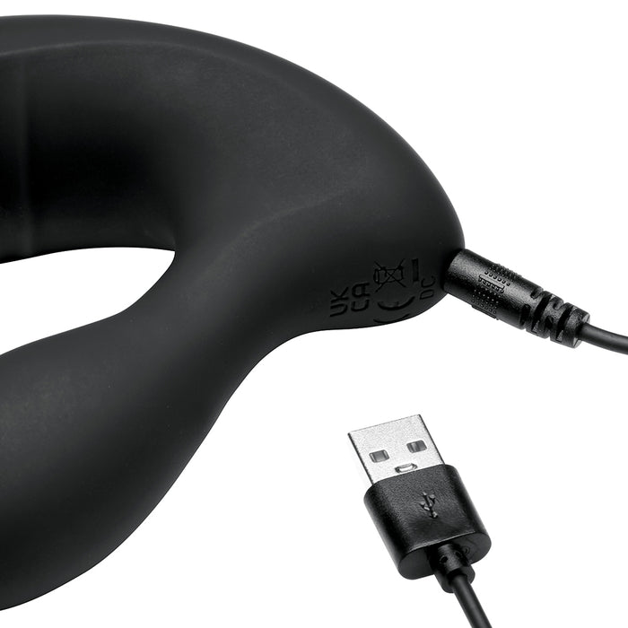 JOCK Enhancers P-Force Milking Silicone Prostate Vibrator with Remote