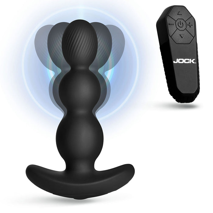 JOCK Enhancers Gyro-X Gyrating & Vibrating Silicone Butt Plug