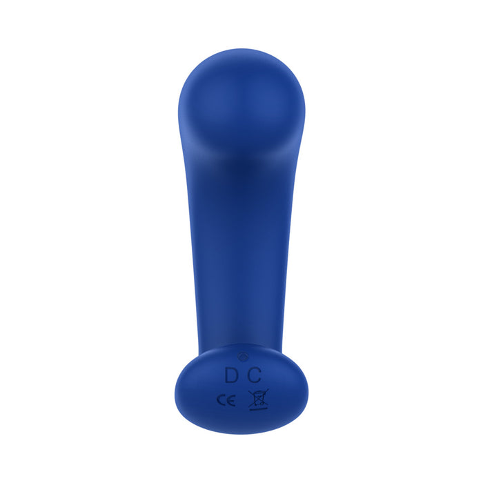 Forto Curved Vibrating Massager Blue
