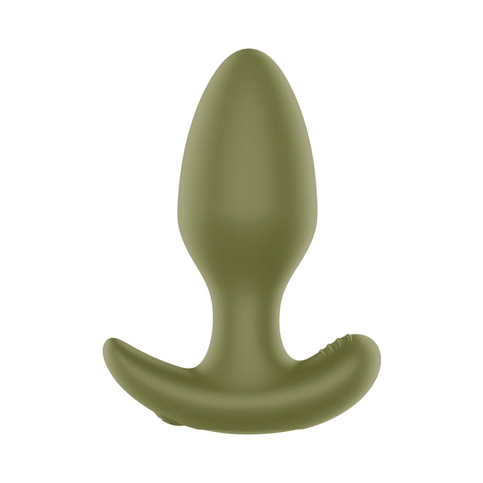 Forto Vibrating Anal Plug Green