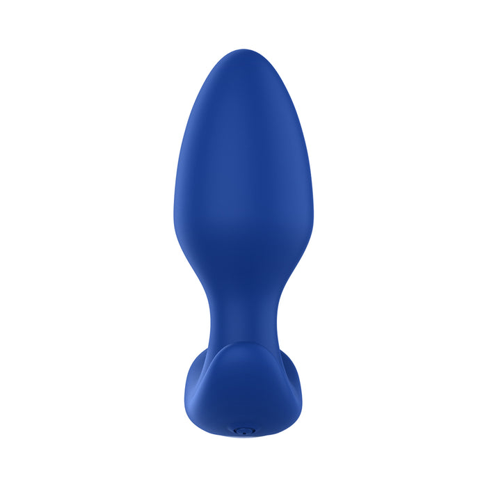 Forto Vibrating Anal Plug Blue