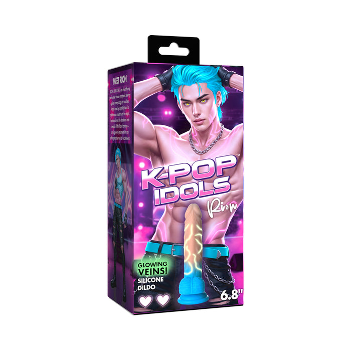 K-Pop Idols Rion Silicone Dildo with Balls
