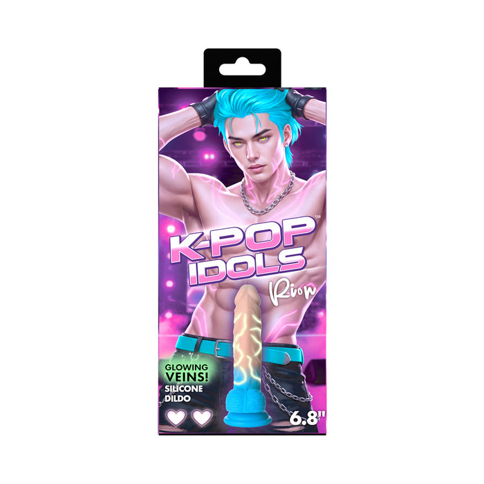K-Pop Idols Rion Silicone Dildo with Balls