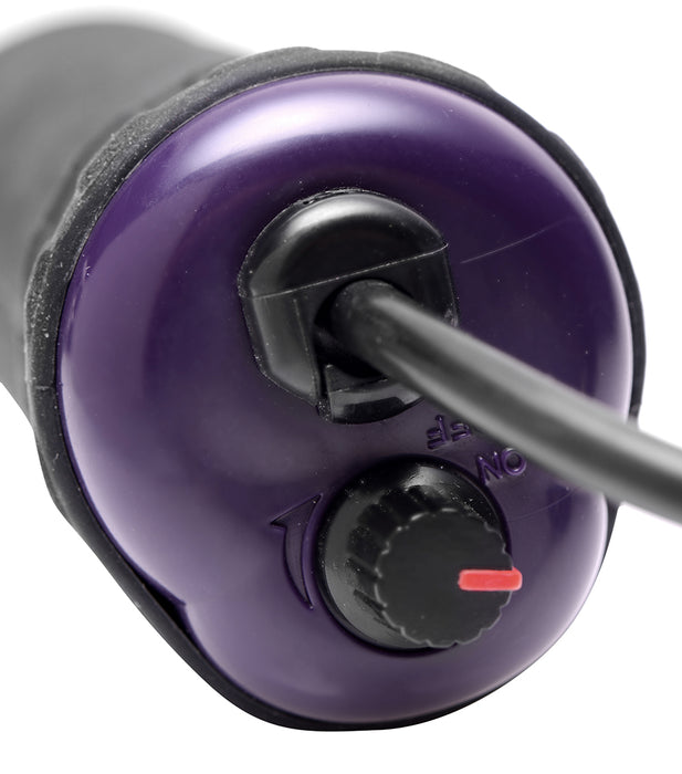 Zeus Electrosex Deluxe Edition Twilight Violet Wand With 5 Attachments
