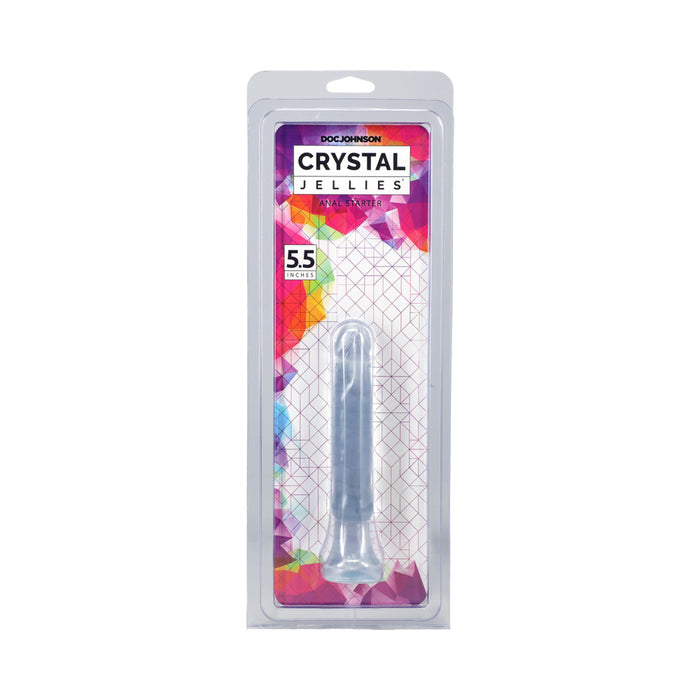 Crystal Jellies - Anal Starter Clear 6in