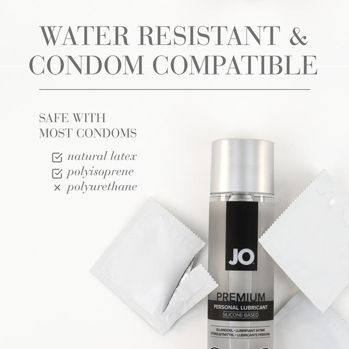 JO Premium Original Silicone-Based Lubricant 4 oz.