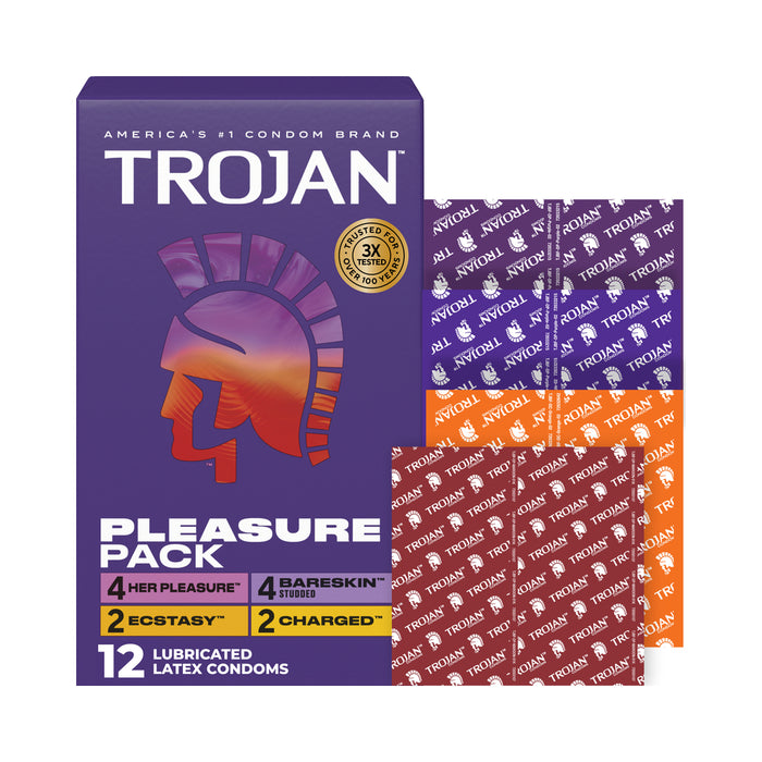 Trojan Pleasure Pack 12-Pack