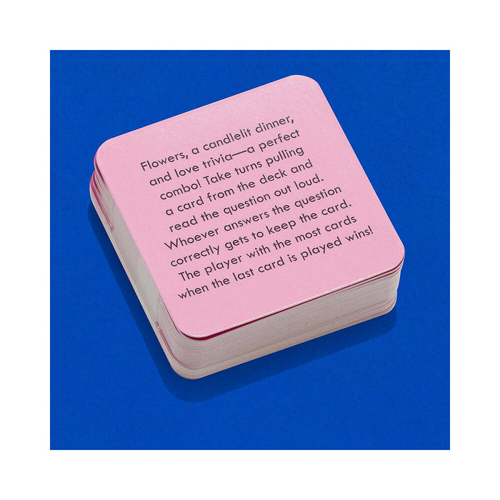 After Dinner Amusements Love Trivia 50 Questions Game