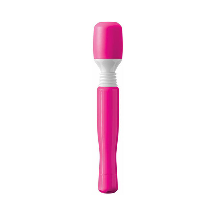 Pipedream Mini Wanachi Waterproof Massager Flexible Silicone Wand Vibrator Pink