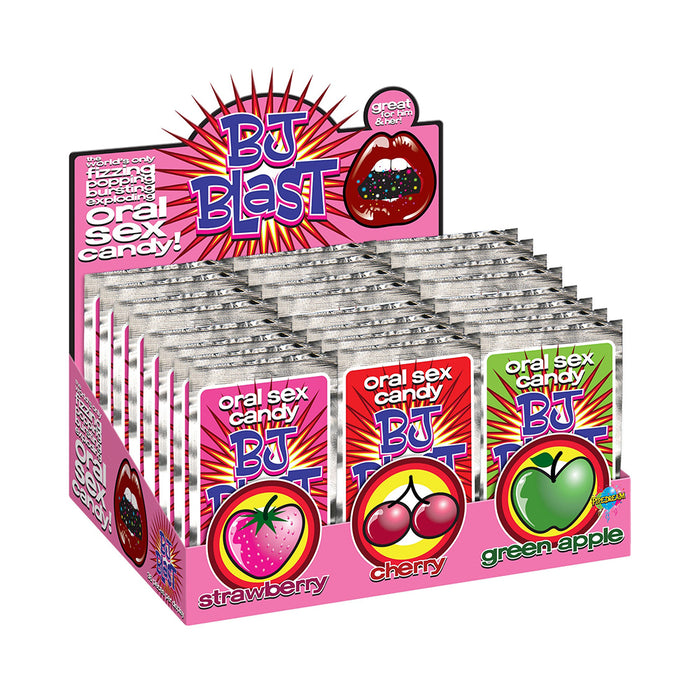 BJ Blast Oral Sex Candy Assorted 36-Piece Display (12 of each flavor)