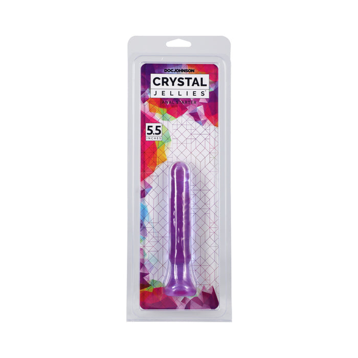 Crystal Jellies - Anal Starter Purple 6in