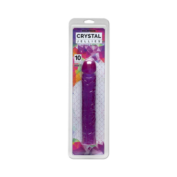 Crystal Jellies - Classic Dong Purple 10in