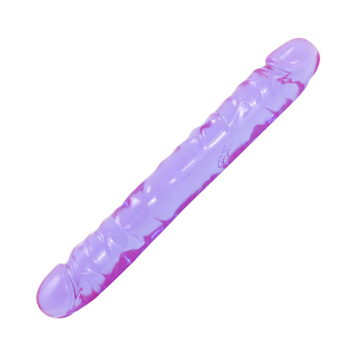 Crystal Jellies - Double Dong Jr. Purple 12in