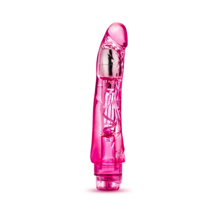 Blush Naturally Yours Mambo Vibe Realistic 9 in. Vibrating Dildo Pink