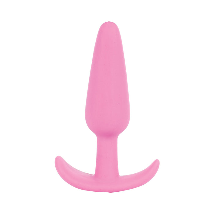 Mood - Naughty - Medium Pink Silicone Butt Plug