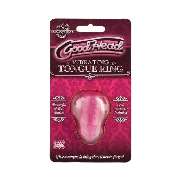 GoodHead - Vibrating Tongue Ring Pink