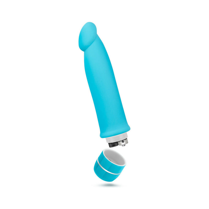 Blush Luxe Purity Silicone Vibrator Blue