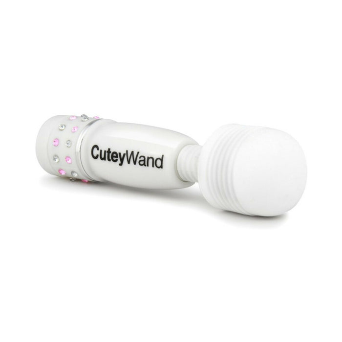 Blush Play with Me Cutey Wand Mini Vibrator White