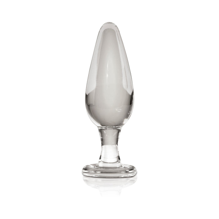 Pipedream Icicles No. 26 Glass Anal Plug 4.5 in. Clear