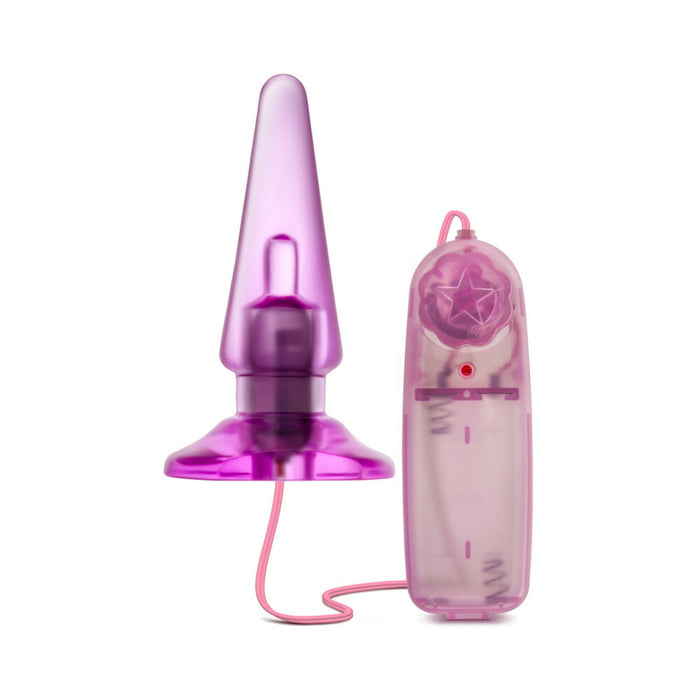 Blush B Yours Basic Anal Pleaser Remote-Controlled Vibrating Anal Plug Pink