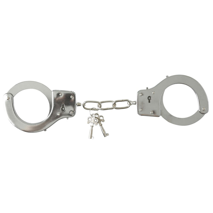 Sportsheets Sex & Mischief Metal Handcuffs with Quick Release