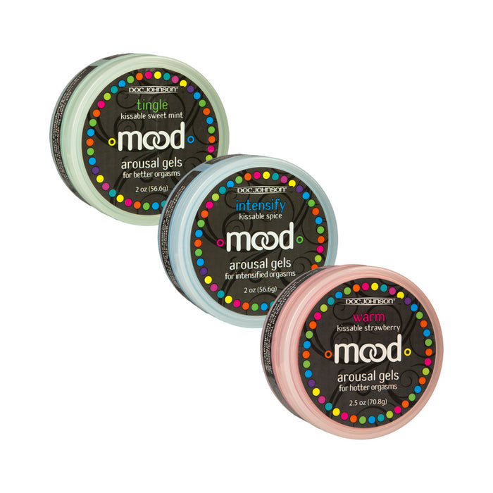 Mood - Arousal Gels - 3 Pack - Tingle, Warm, and Intensify