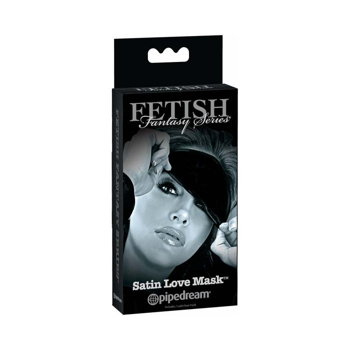 Pipedream Fetish Fantasy Series Limited Edition Satin Love Mask Black