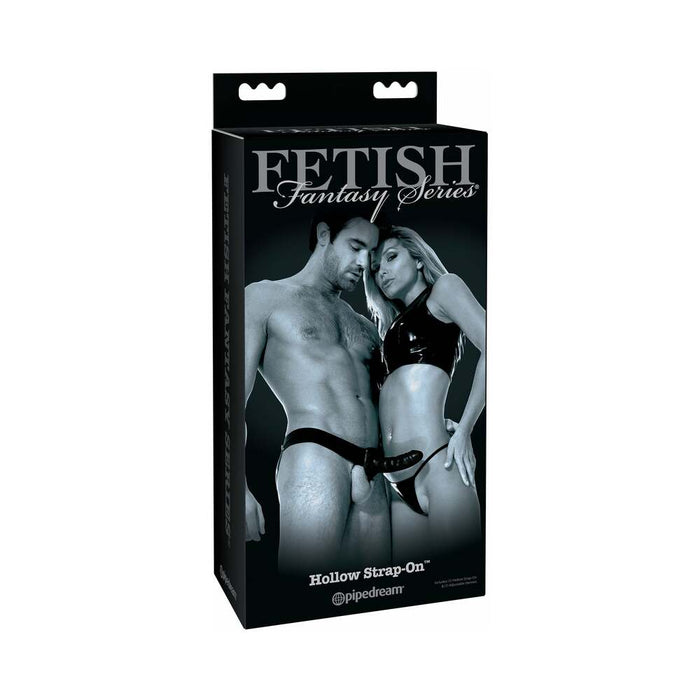 Pipedream Fetish Fantasy Series Limited Edition 6 in. Hollow Strap-On Black