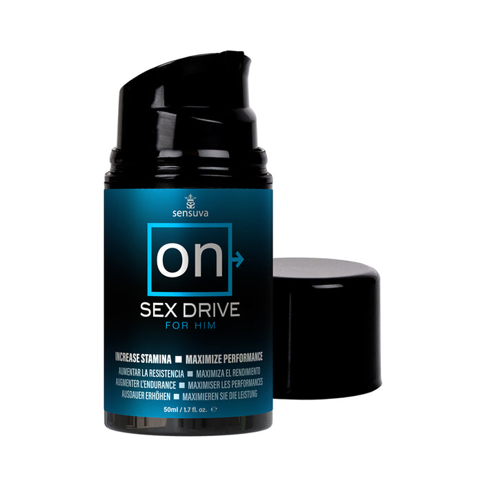 Sensuva ON Sex Drive Testosterone Cream 1.7 oz.