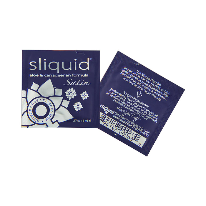 Sliquid Naturals Satin Pillows (200 per bag)