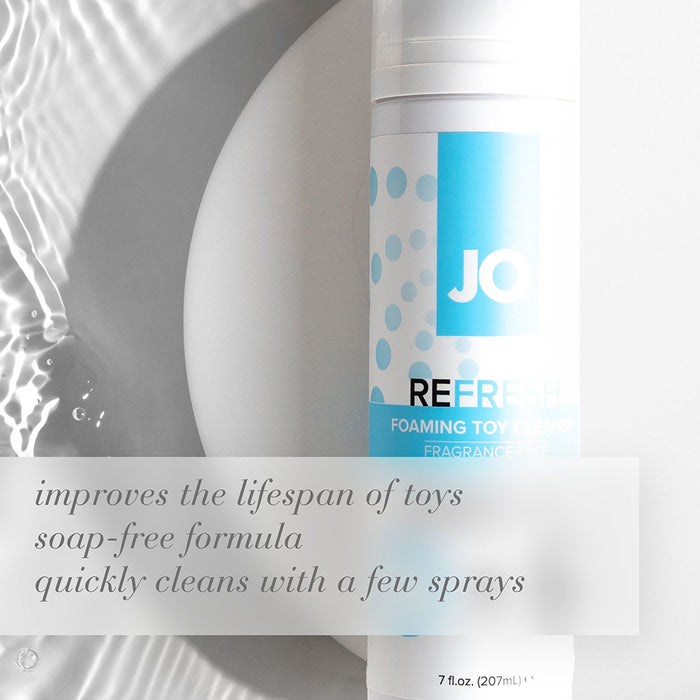 JO Refresh Foaming Toy Cleaner 1.7 oz.