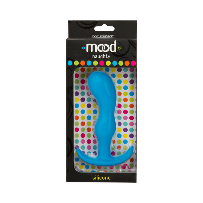 Mood - Naughty 2 - Large Blue Silicone Butt Plug