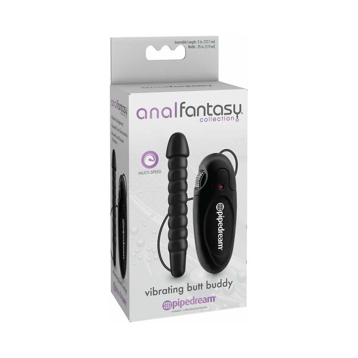 Pipedream Anal Fantasy Collection Remote-Controlled Vibrating Butt Buddy Black