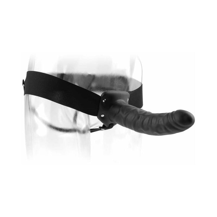 Pipedream Fetish Fantasy Series 8 in. Hollow Strap-On Black