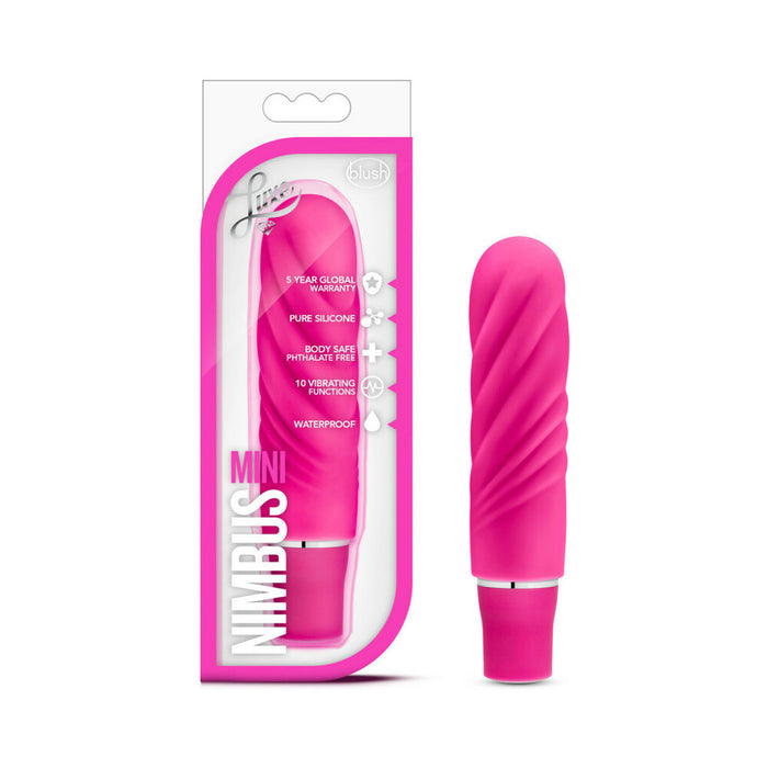 Blush Luxe Nimbus Mini Silicone Vibrator Pink
