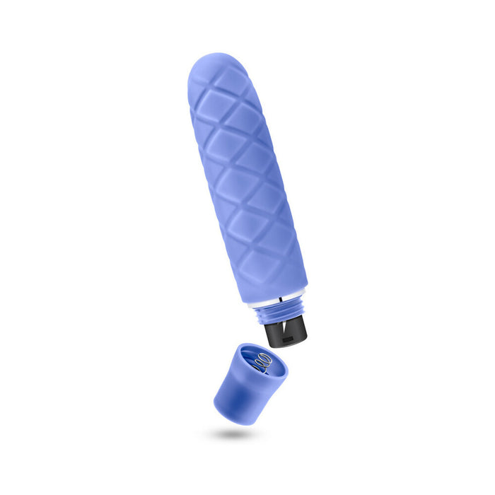 Blush Luxe Cozi Mini Silicone Slimline Vibrator Periwinkle