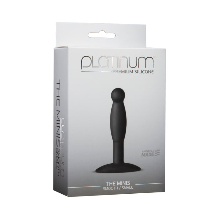 Platinum Premium Silicone - The Minis - Smooth - Small Black