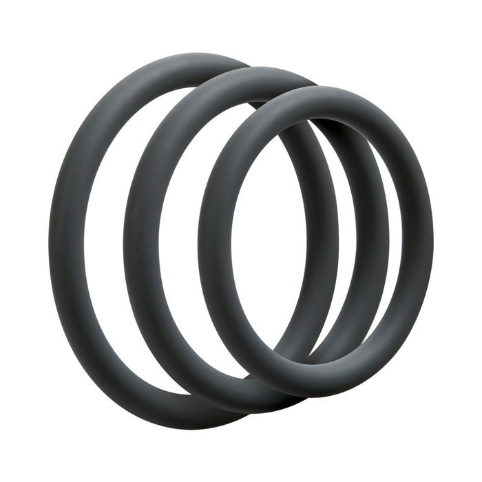 OptiMALE  3 C-Ring Set  Thin Slate